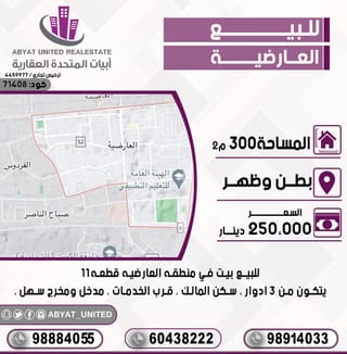 House For Sale in Al-Areedhiya